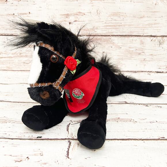 WELLS FARGO Vintage 2009 Pasadena Tournament of Roses Parade Black Al Pony - Picture 8 of 11